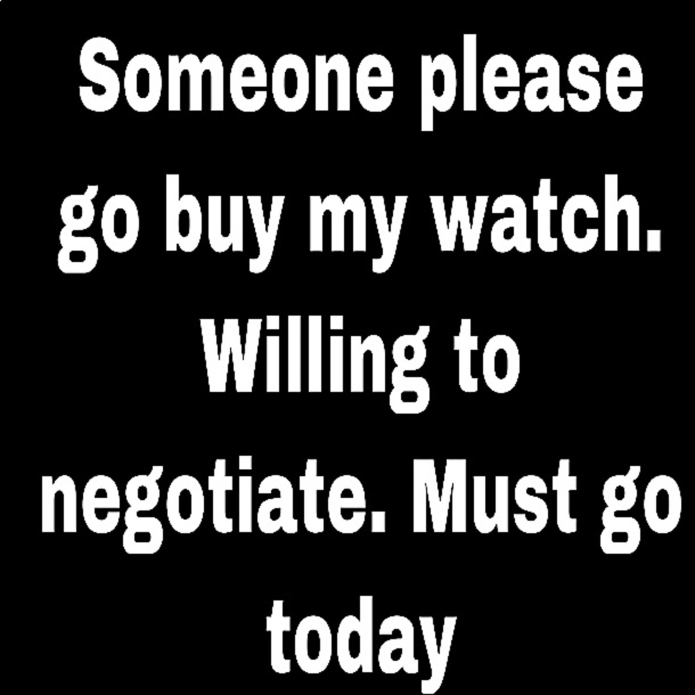 CHEAP DESIGNER WATCH MUST GO